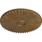 Ekena Millwork Shakuras Ceiling Medallion (For Canopies up to 5 1/2"), Hand-Painted Rubbed Bronze, 29 1/2"OD x 2"P CM30SHRZS - alternate 3